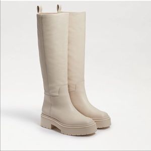 Sam Edelman Larina Knee High Waterproof Boot Lug Sole